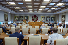 Spotkanie w Sali Senatu-4, Fot. Jarosław Oktaba Dział Fotomedyczny WUM.jpg